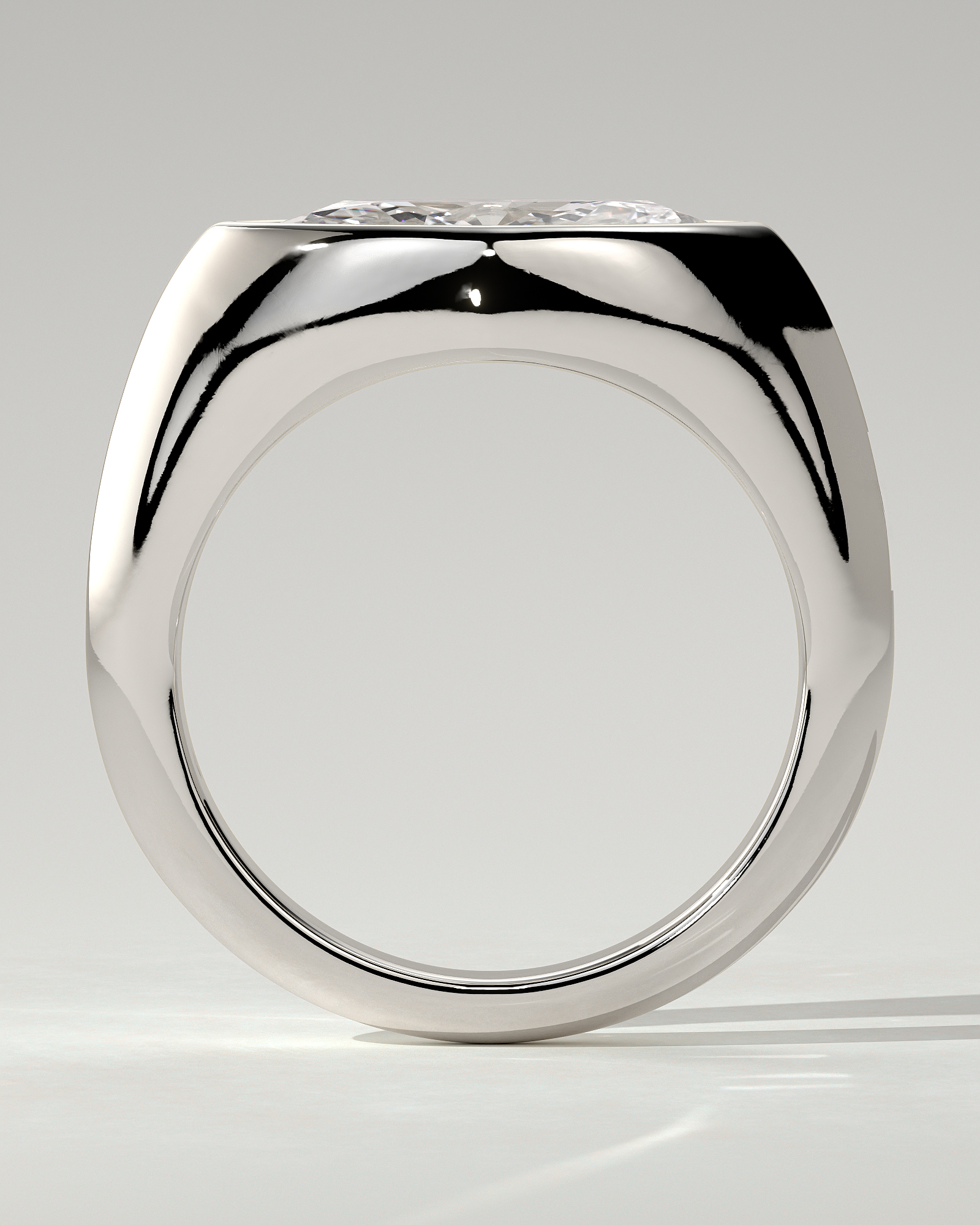 Angie Bezel Marquise Ring