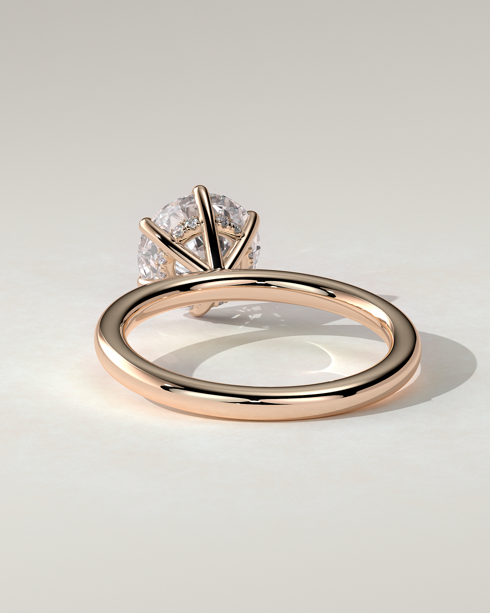 Anna Solitaire Round Ring
