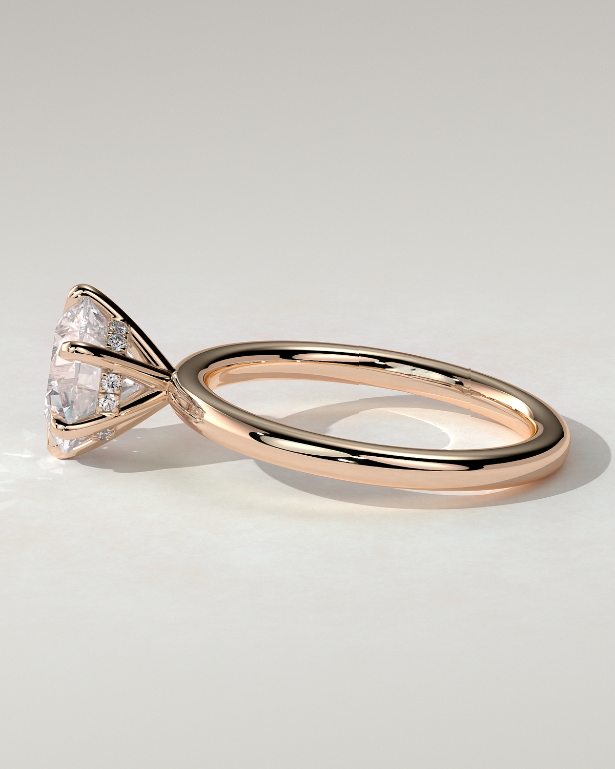 Anna Solitaire Round Ring
