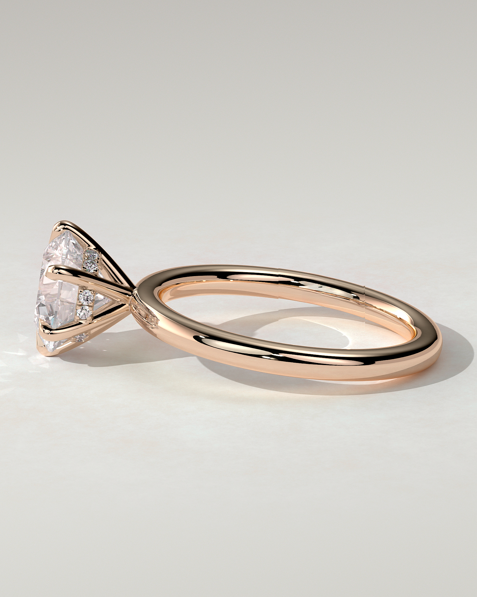 Anna Solitaire Round Ring