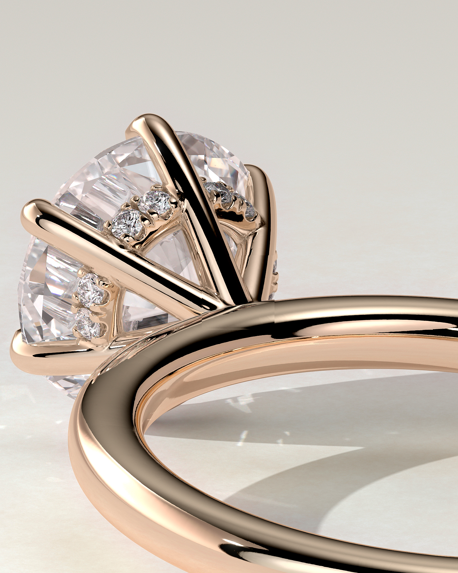 Anna Solitaire Round Ring