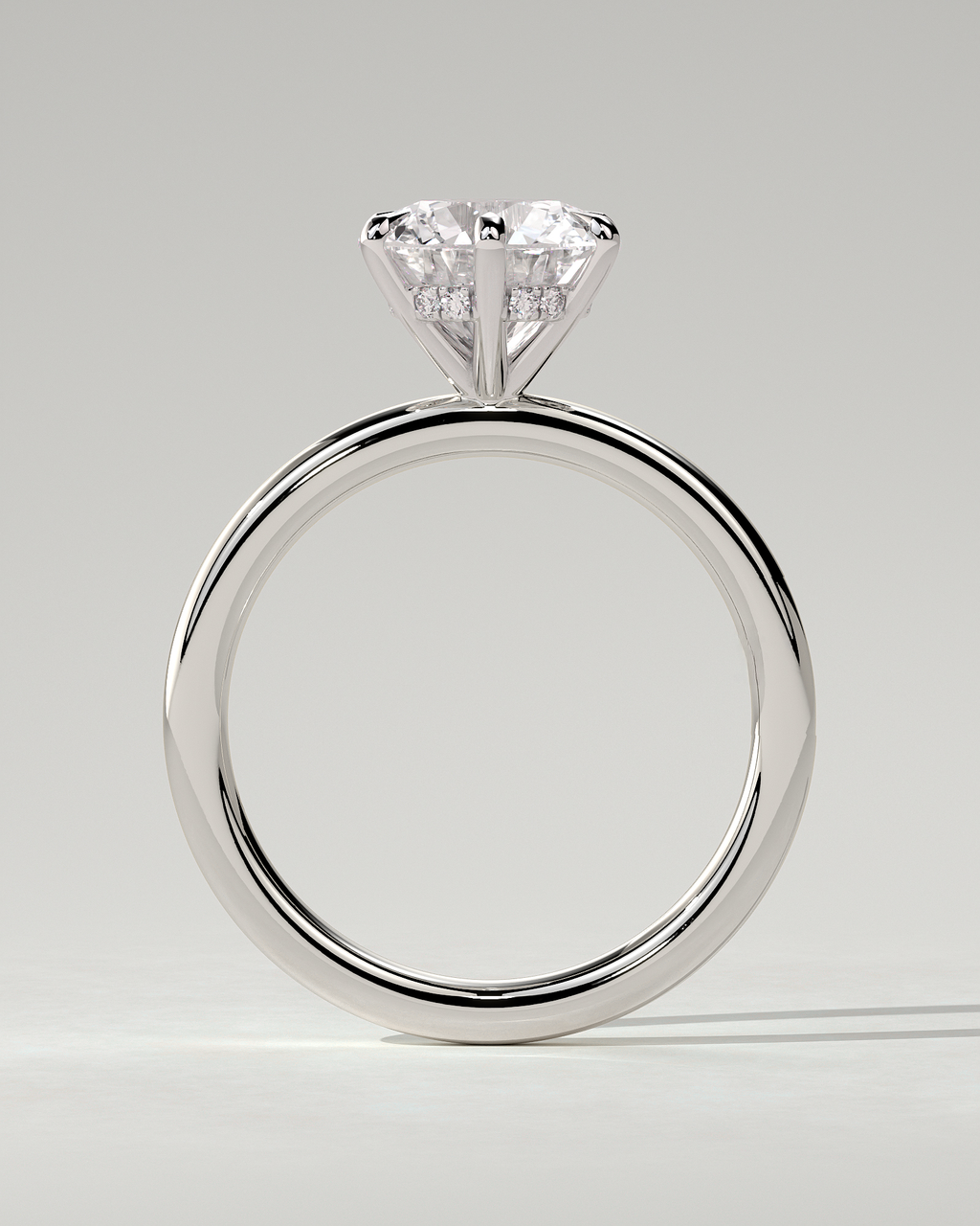 Anna Solitaire Round Ring