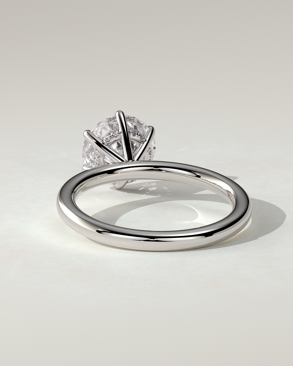Anna Solitaire Round Ring