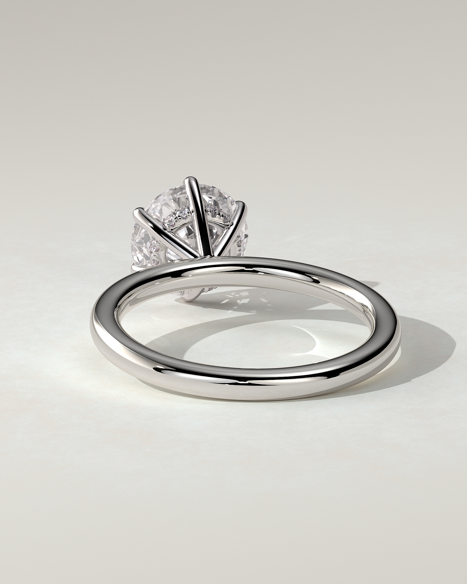 Anna Solitaire Round Ring