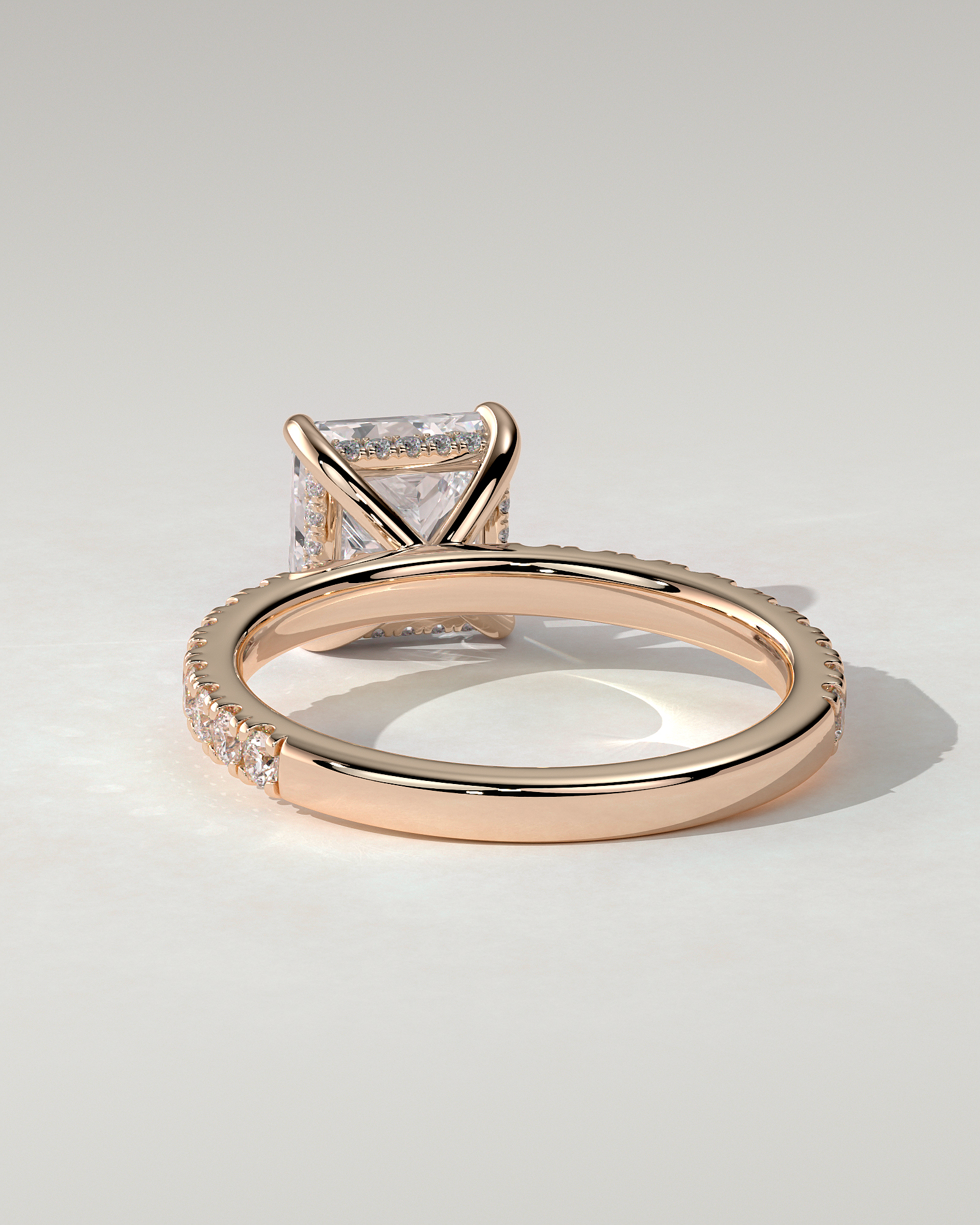 Annie Solitaire Princess Ring