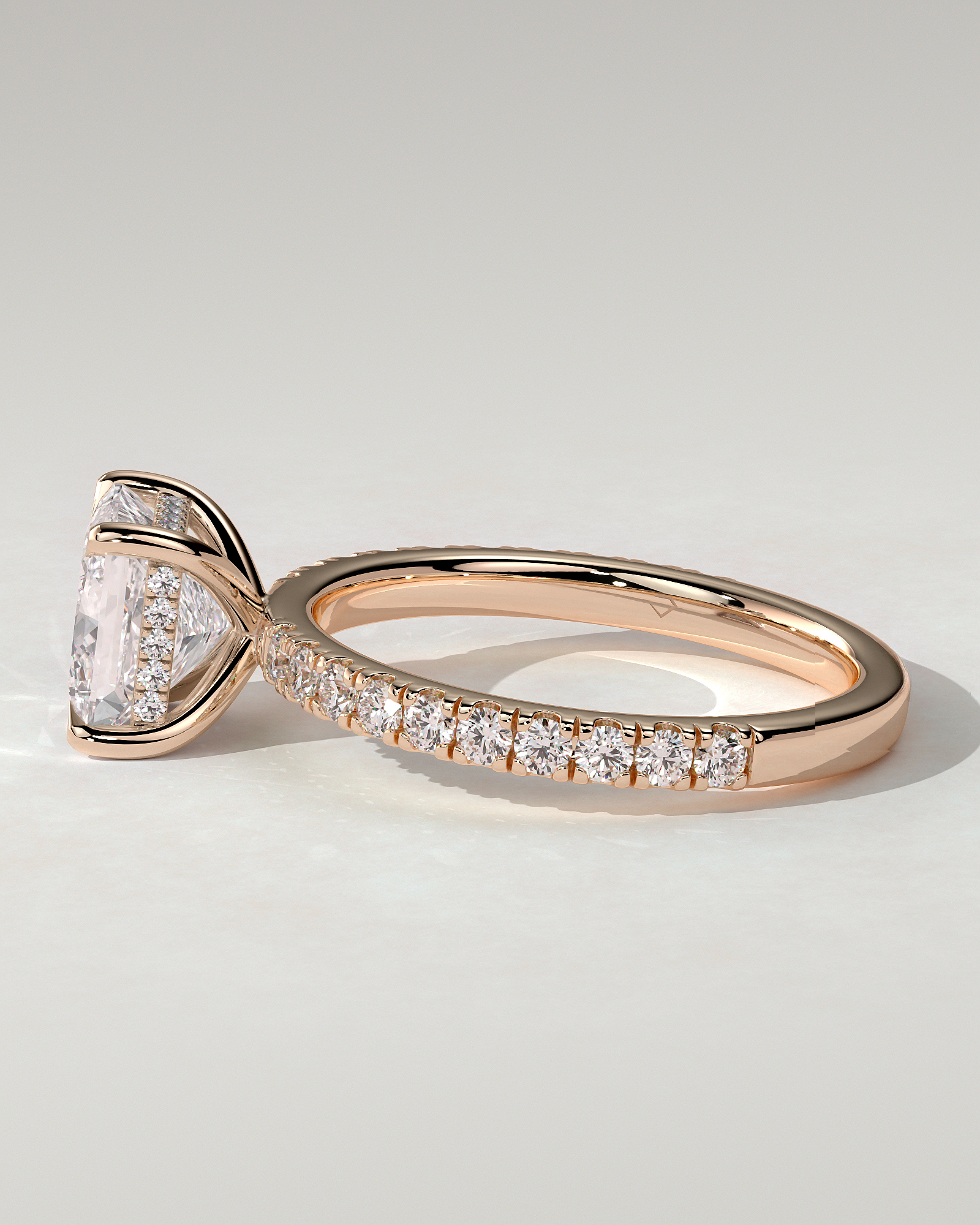 Annie Solitaire Princess Ring