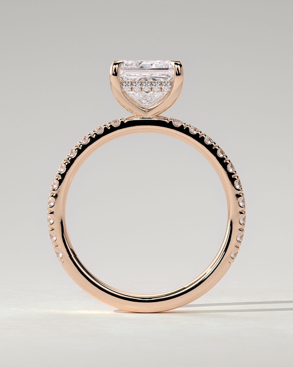 Annie Solitaire Princess Ring