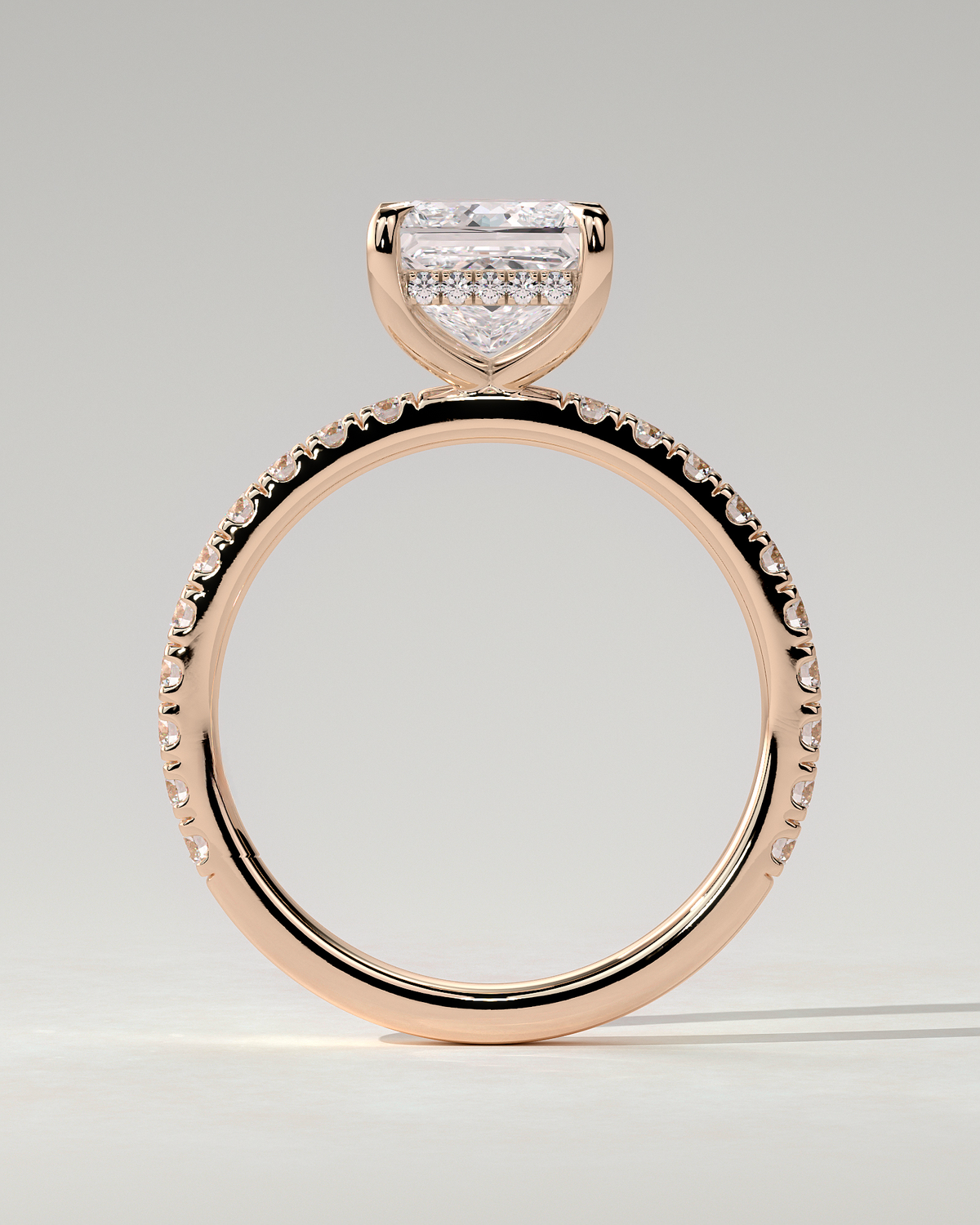 Annie Solitaire Princess Ring