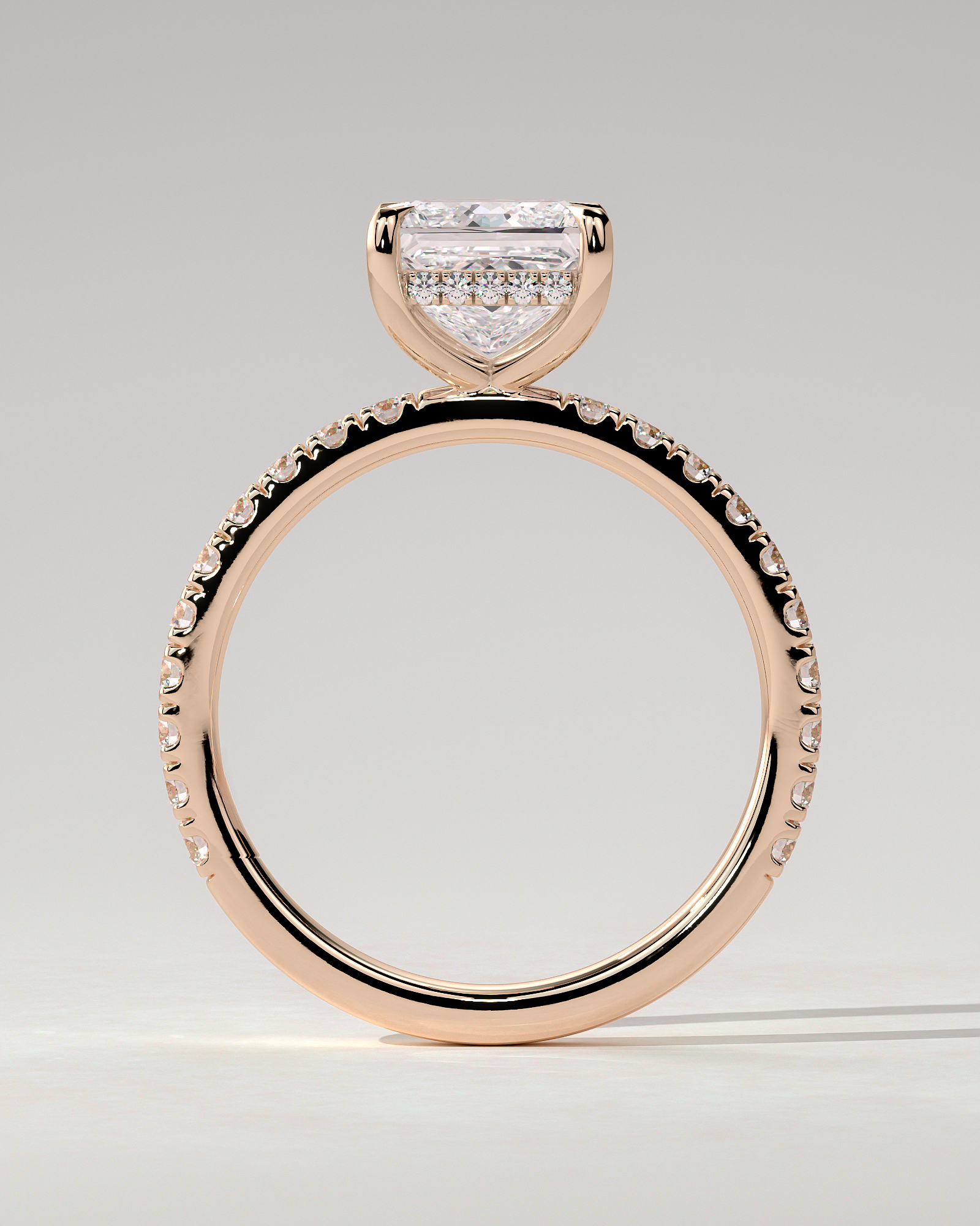 Annie Solitaire Princess Ring