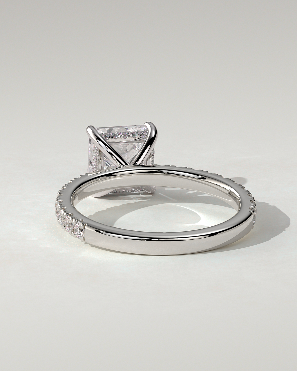 Annie Solitaire Princess Ring