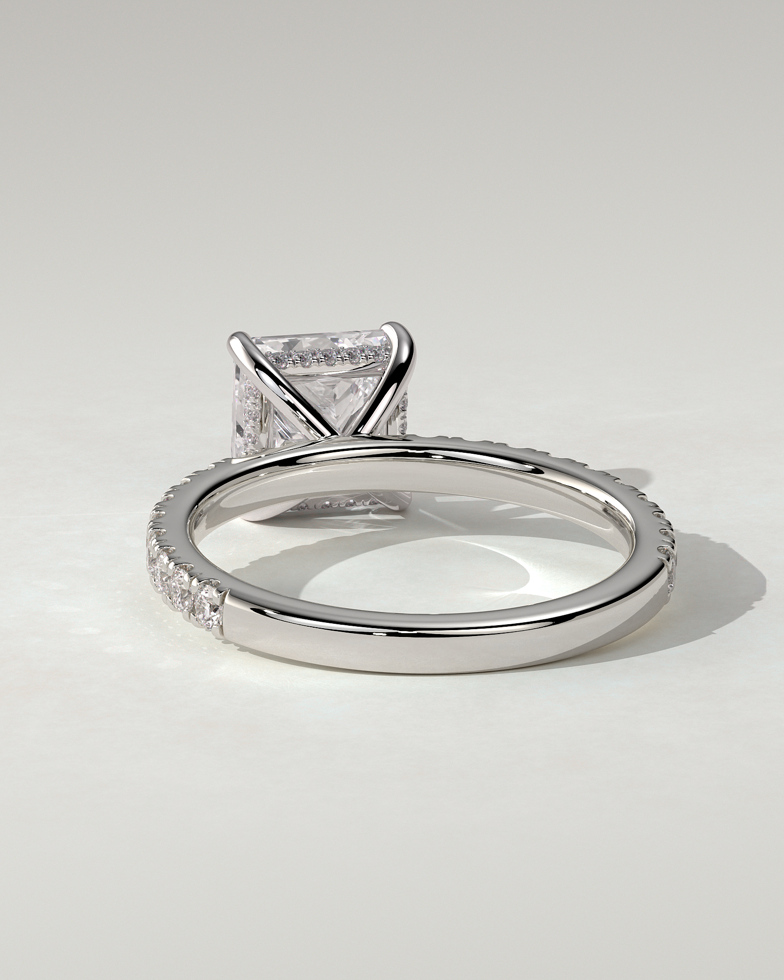 Annie Solitaire Princess Ring