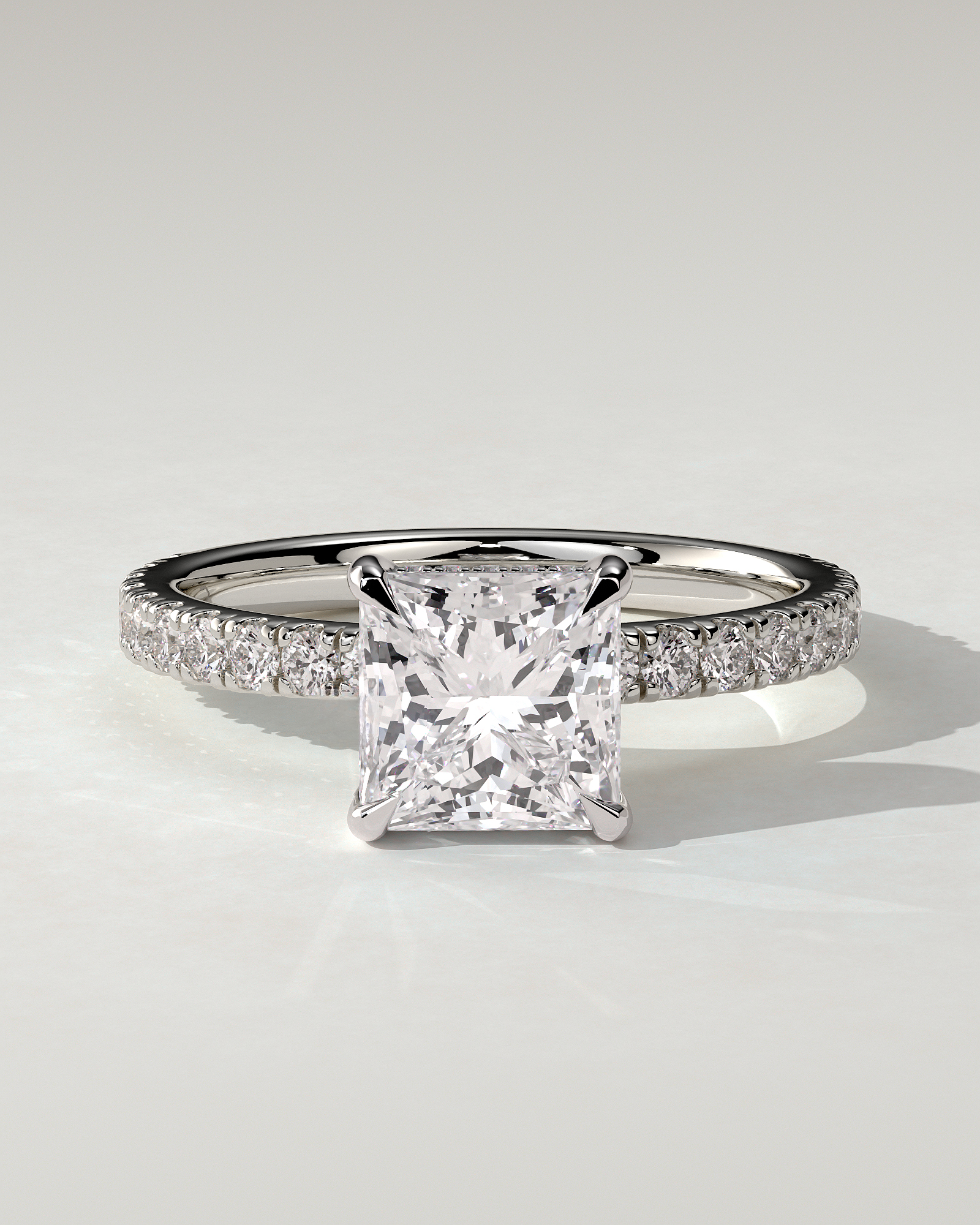 Annie Solitaire Princess Ring