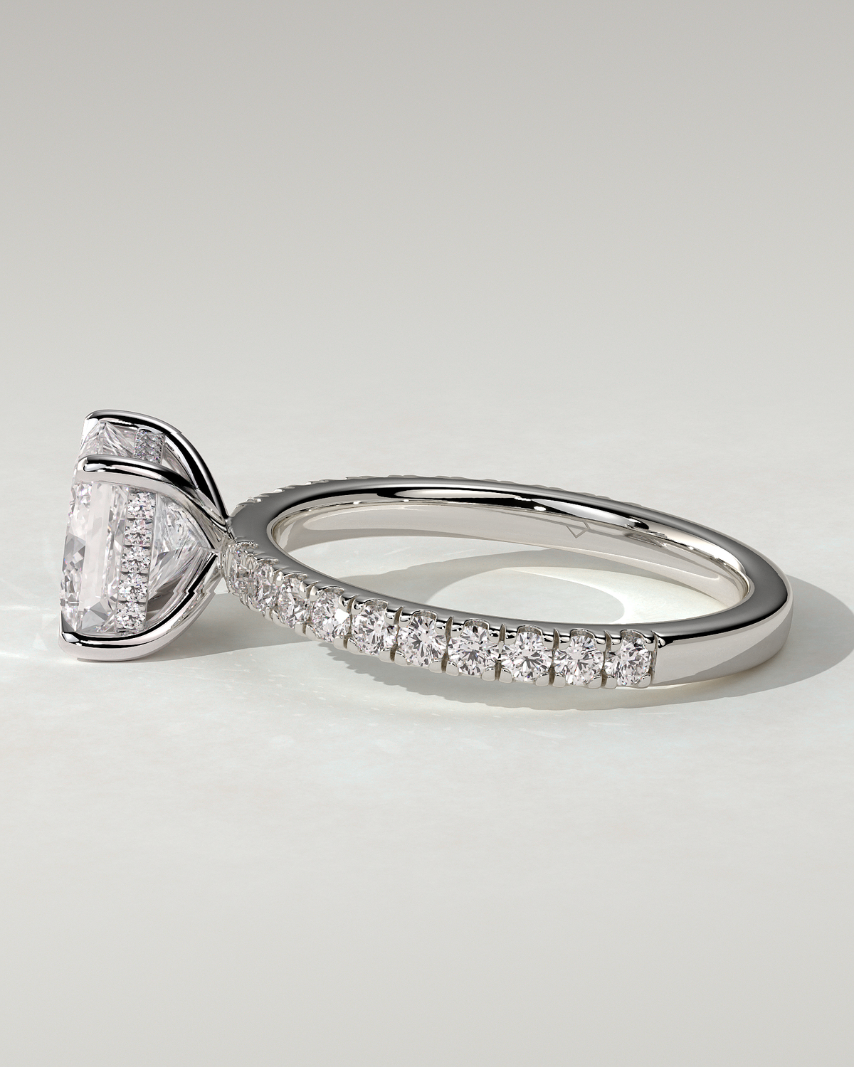 Annie Solitaire Princess Ring