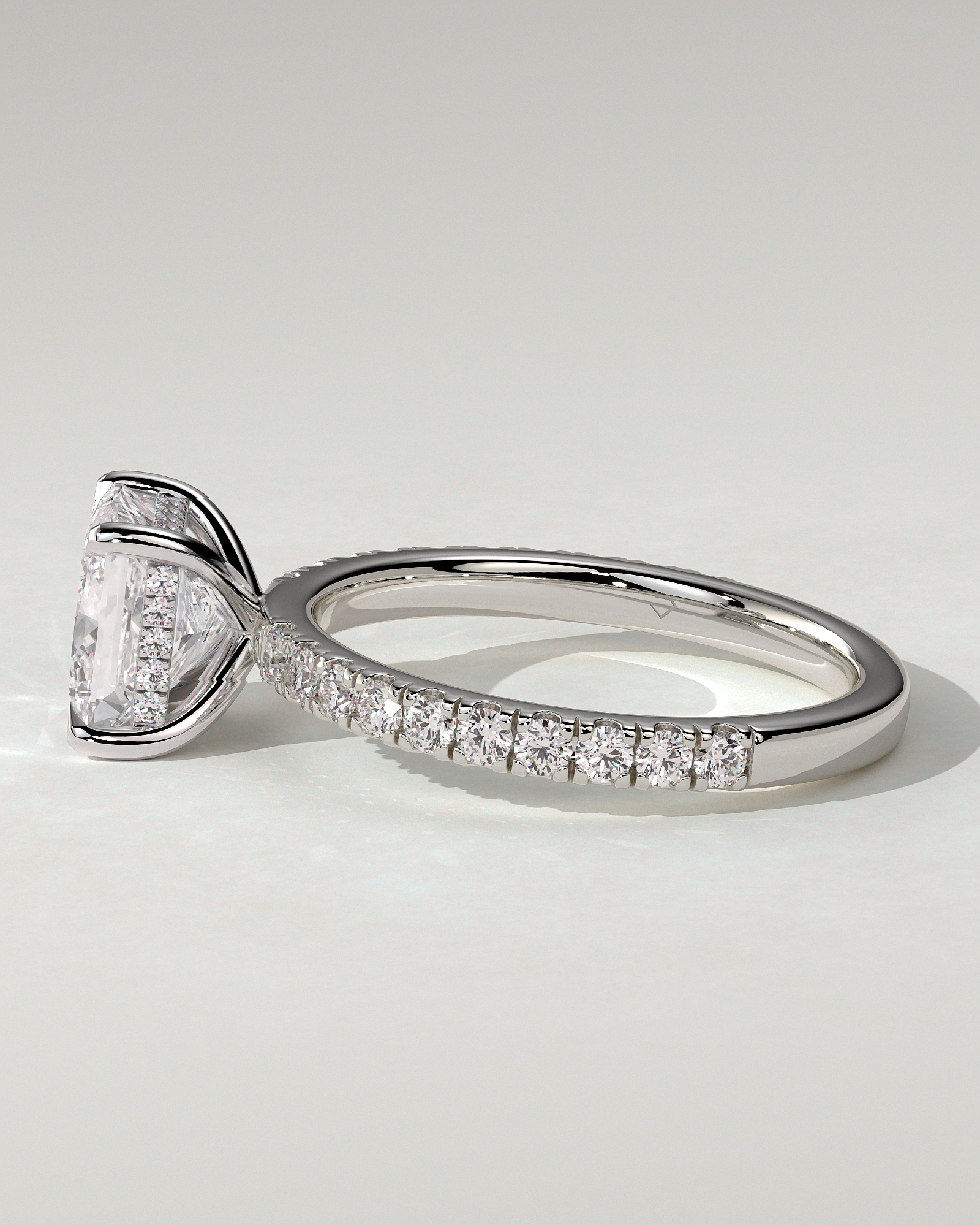Annie Solitaire Princess Ring