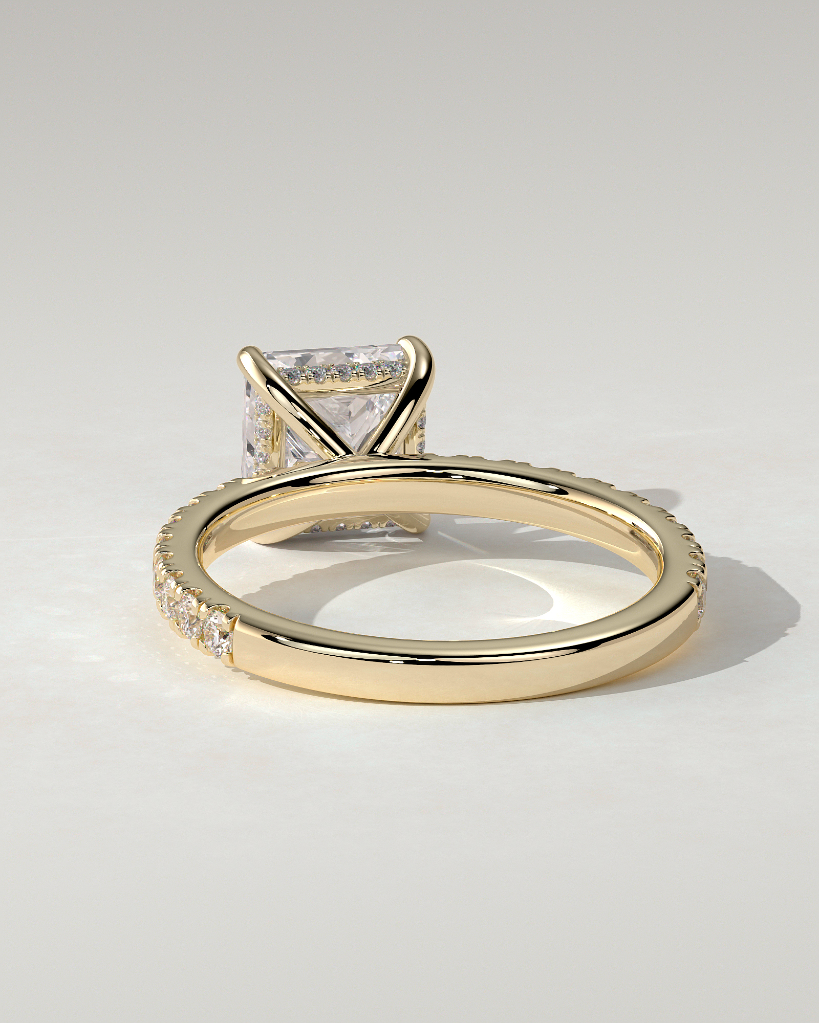 Annie Solitaire Princess Ring