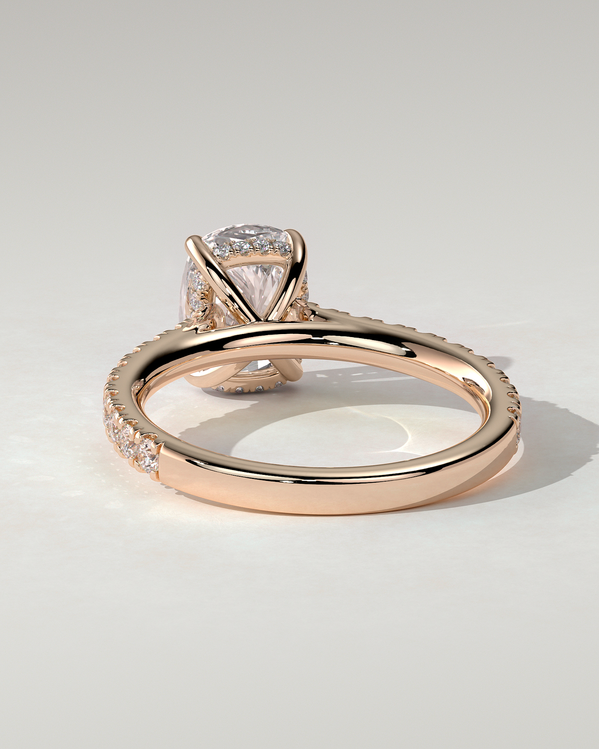 Annika Solitaire Cushion Ring