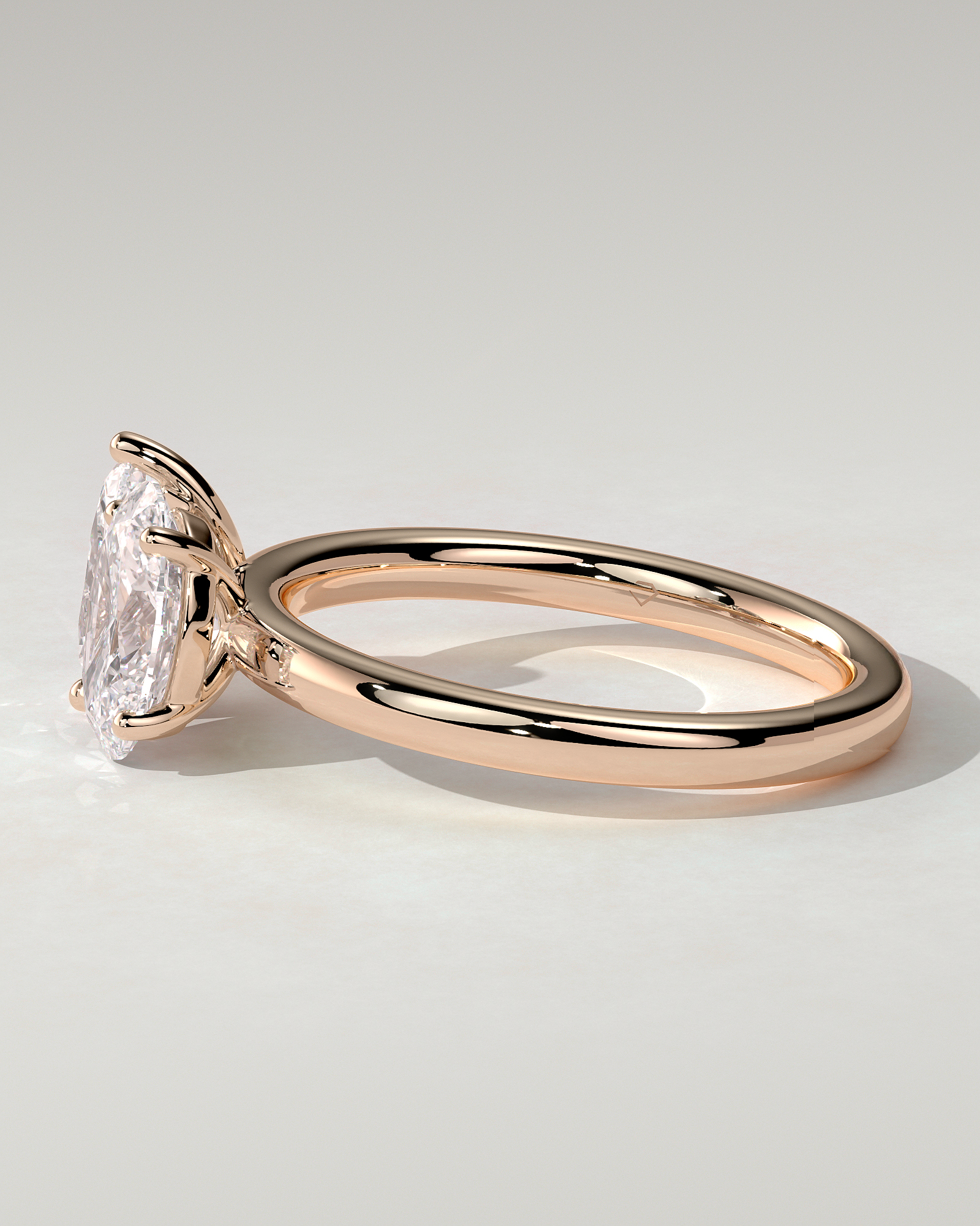 April Toi Et Moi Pear Ring