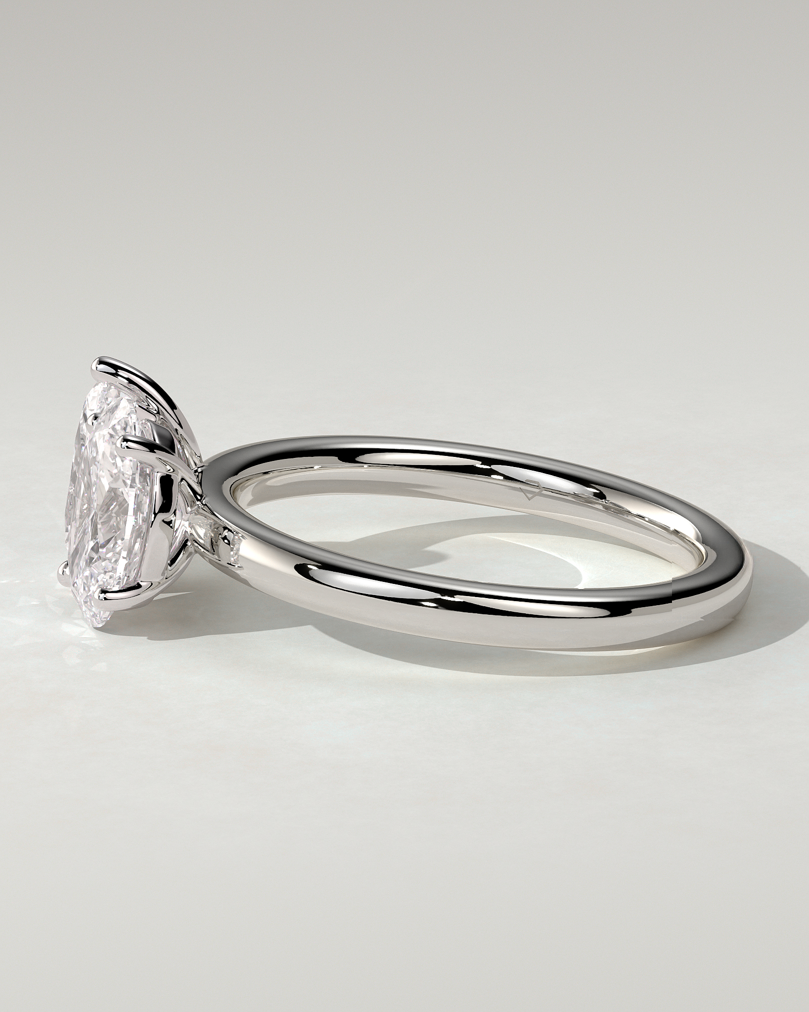April Toi Et Moi Pear Ring