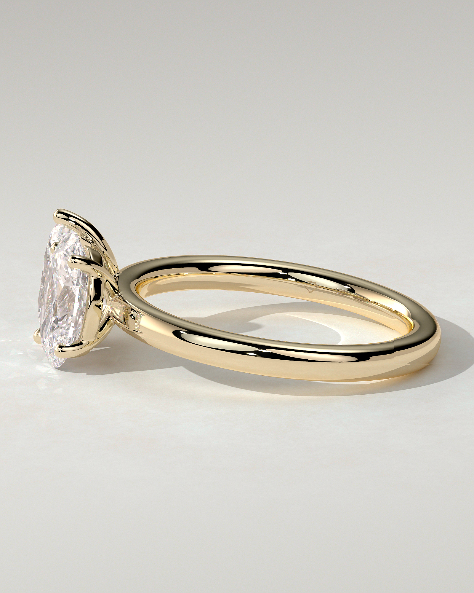 April Toi Et Moi Pear Ring