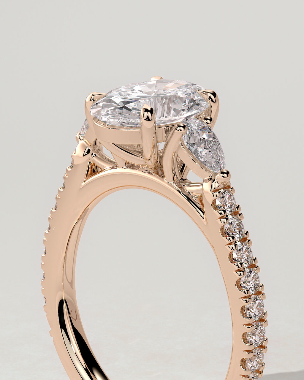 Arabella Trilogy Oval Ring