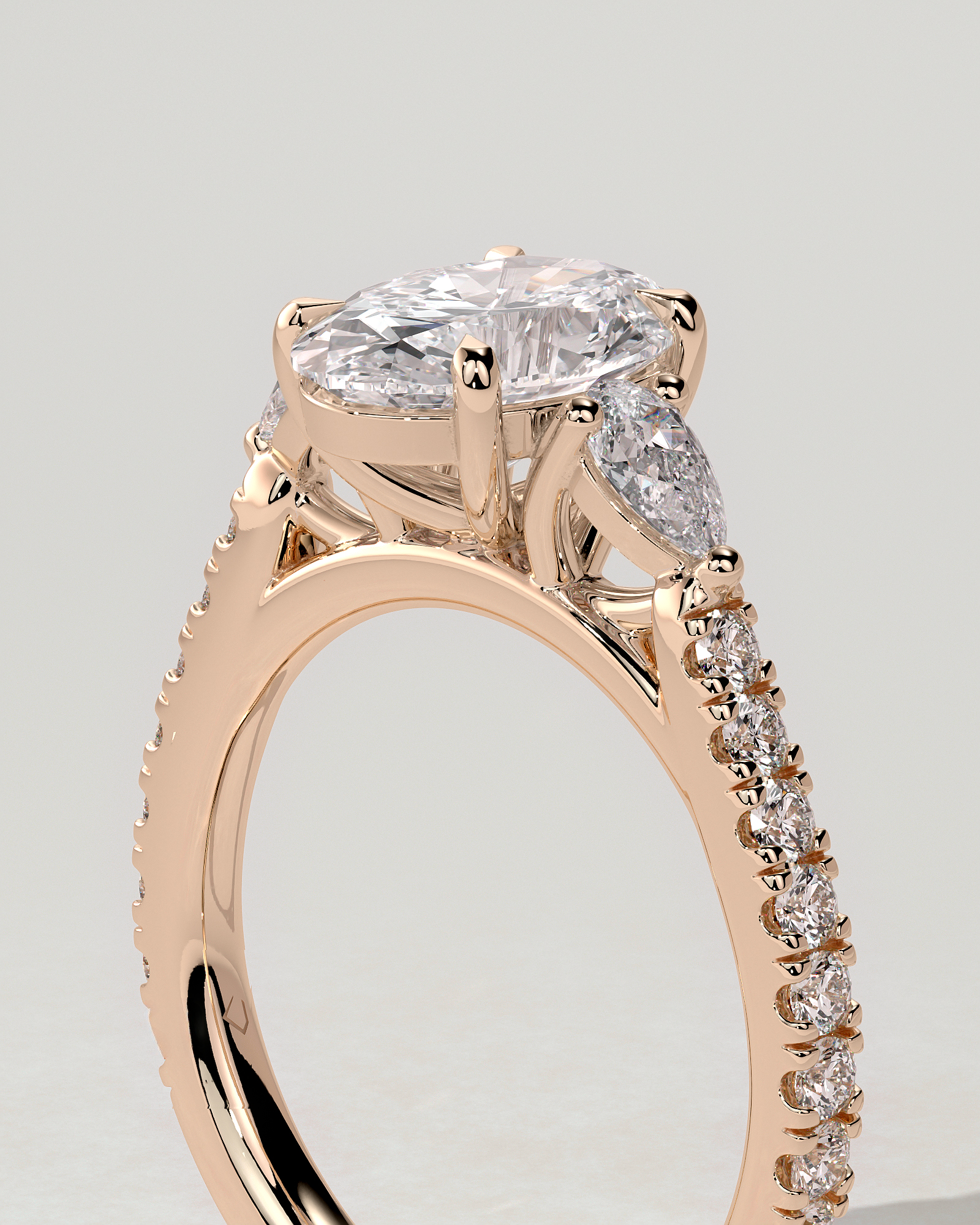 Arabella Trilogy Oval Ring