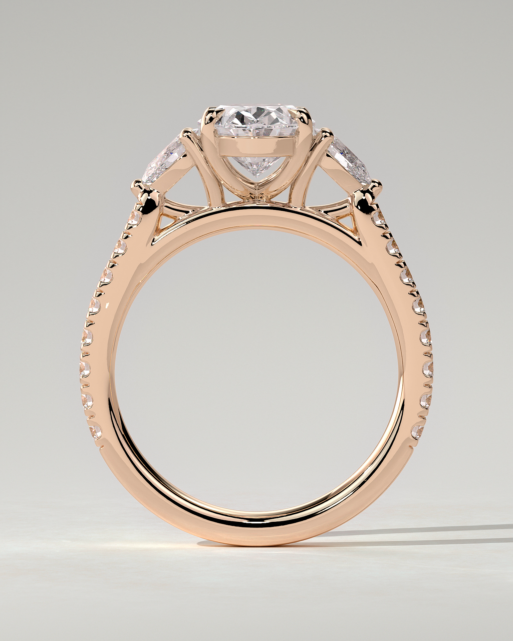 Arabella Trilogy Oval Ring