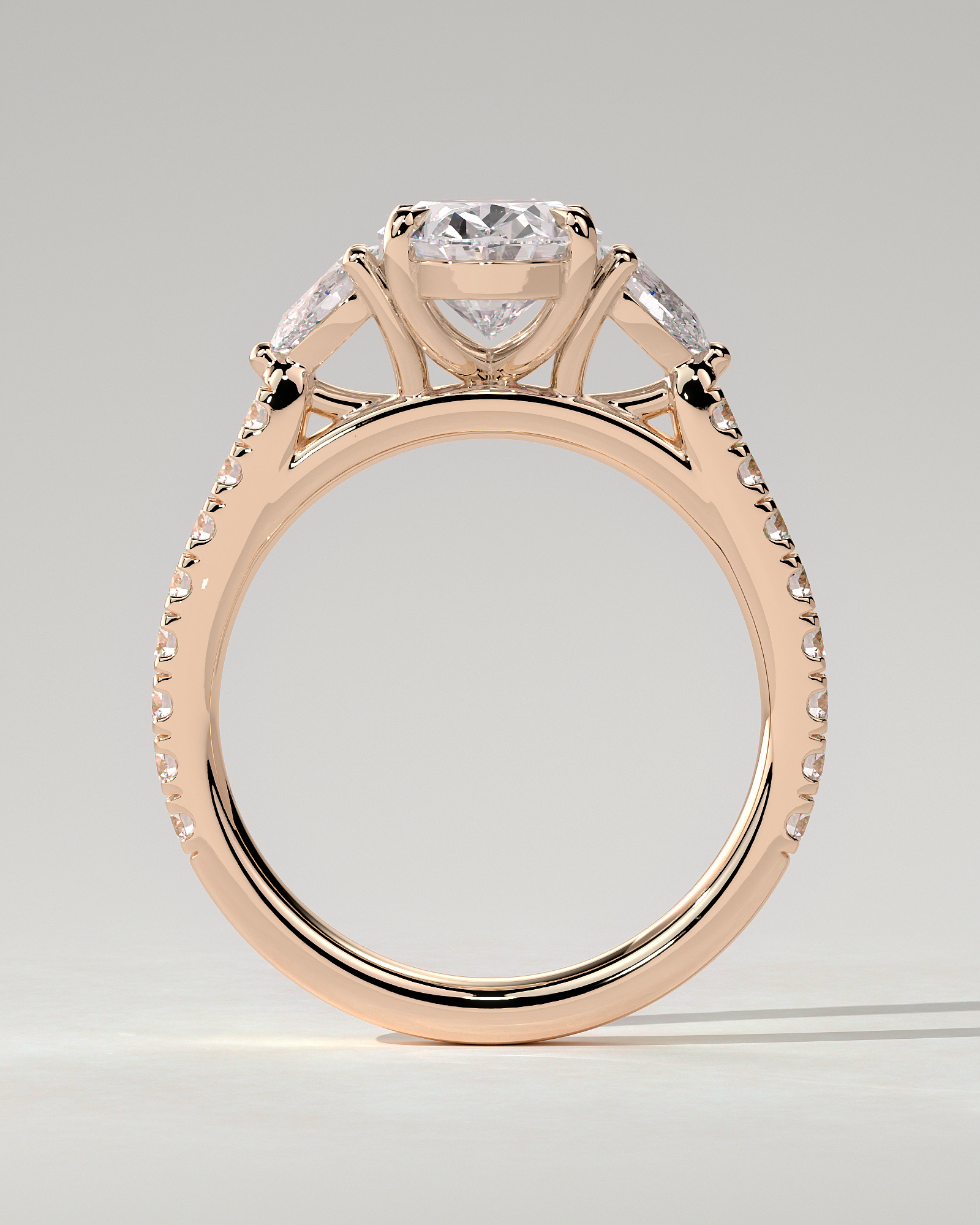 Arabella Trilogy Oval Ring