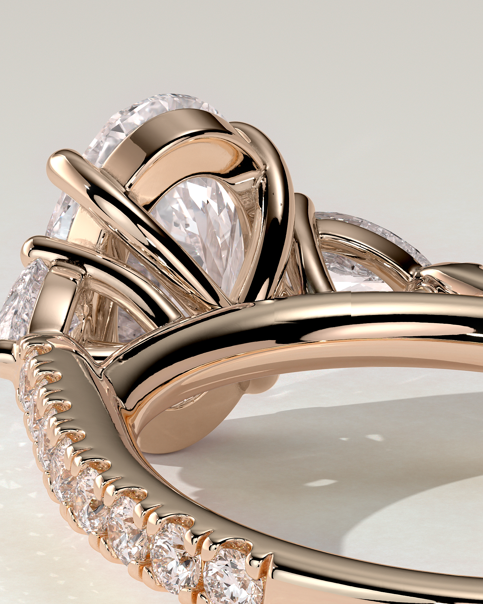 Arabella Trilogy Oval Ring
