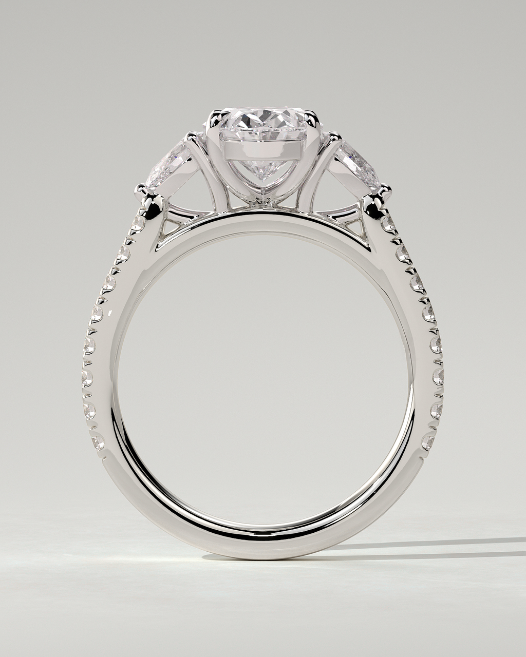 Arabella Trilogy Oval Ring