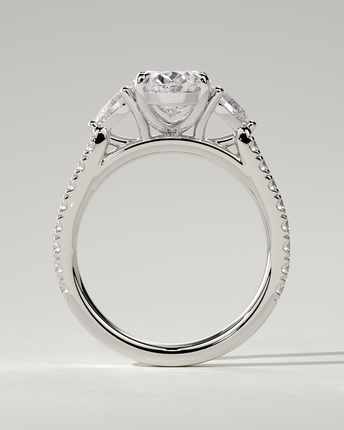 Arabella Trilogy Oval Ring