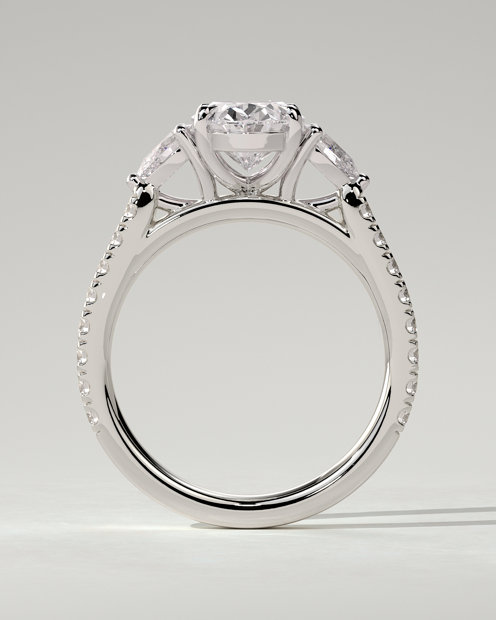 Arabella Trilogy Oval Ring