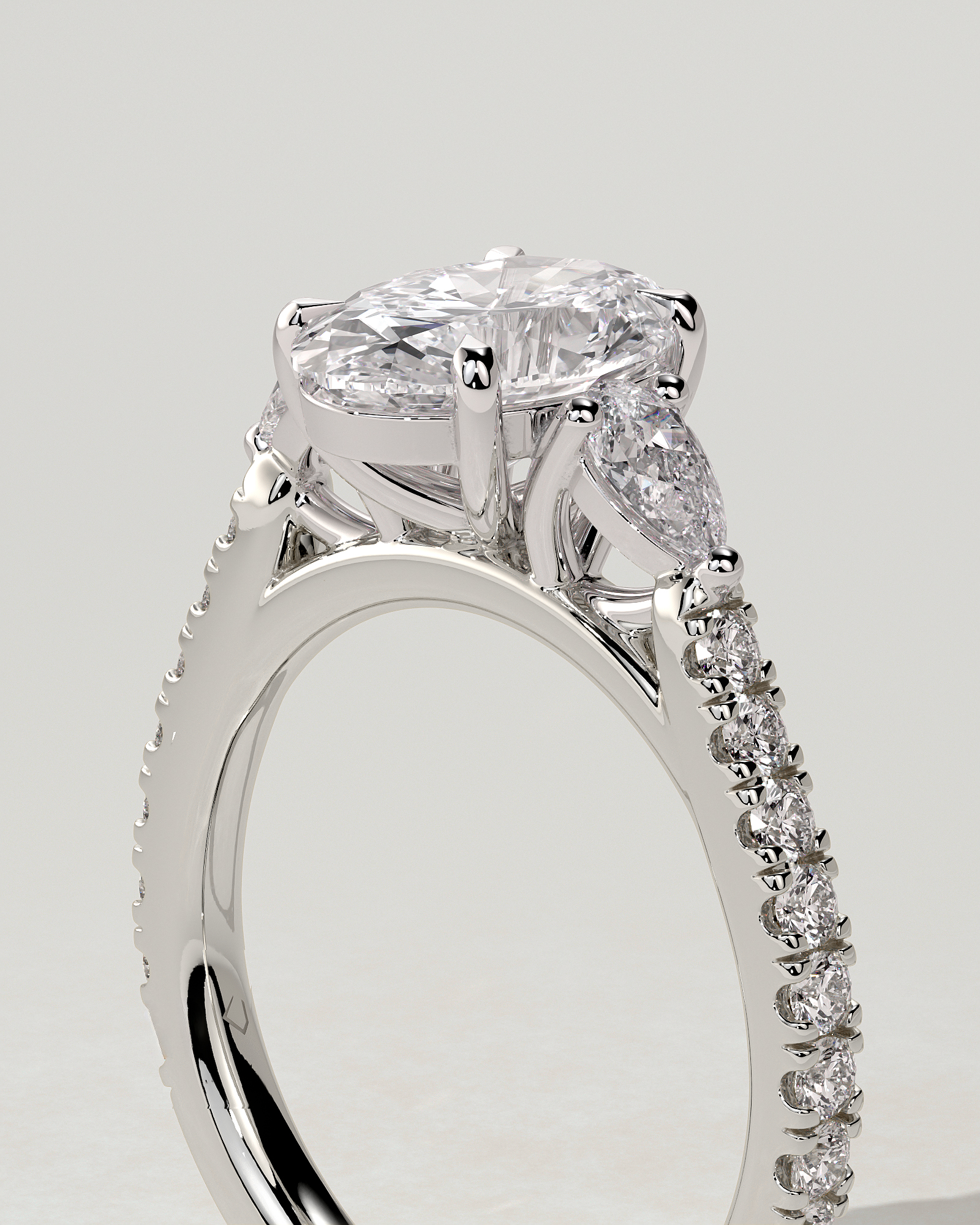 Arabella Trilogy Oval Ring