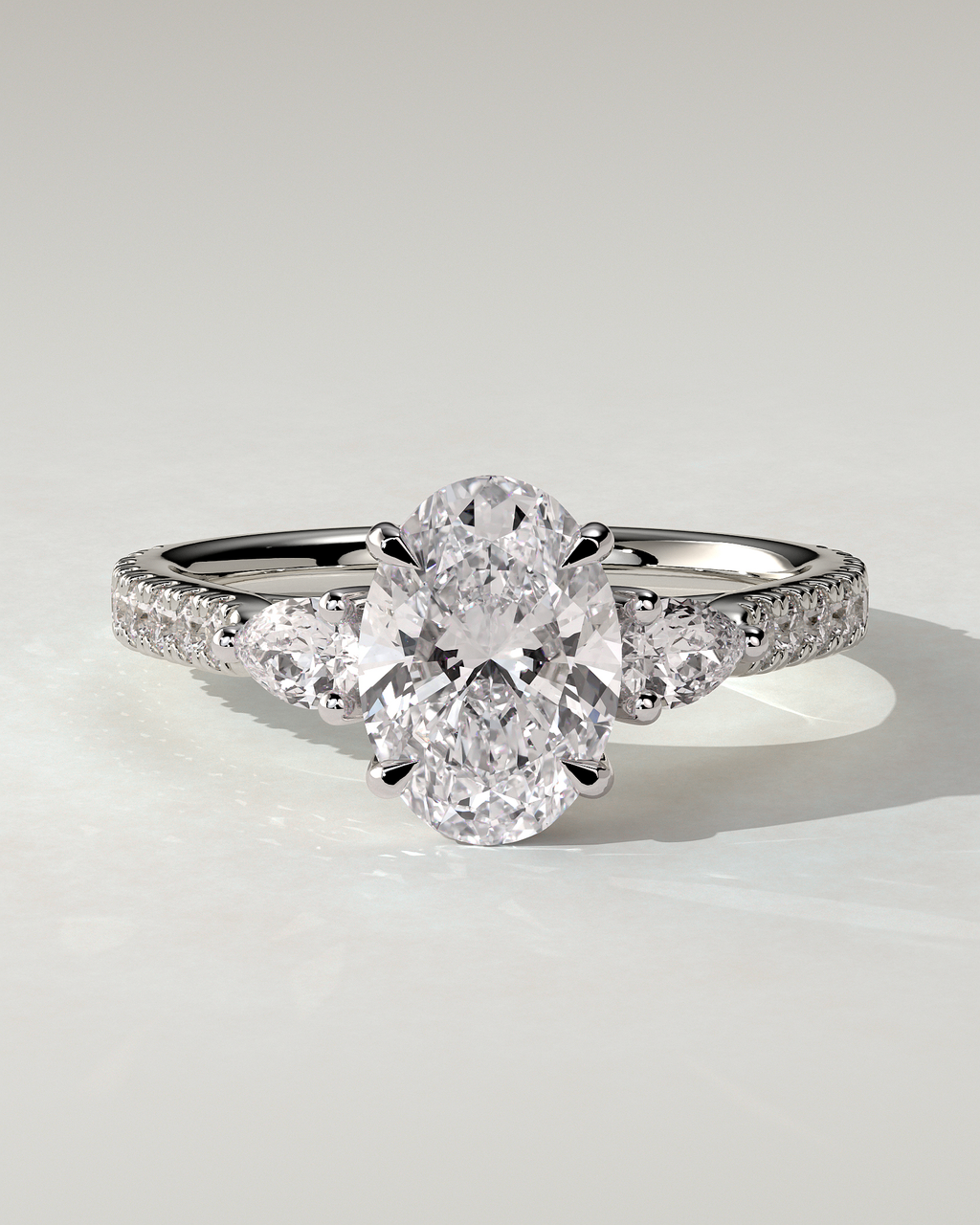 Arabella Trilogy Oval Ring