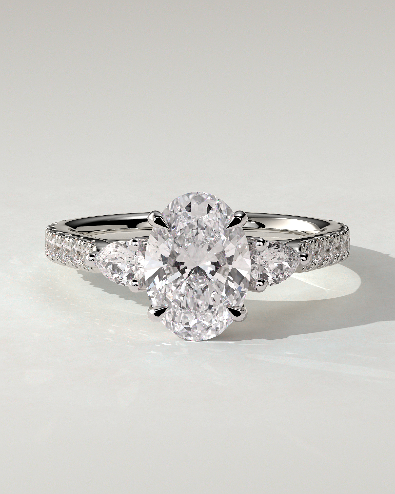 Arabella Trilogy Oval Ring