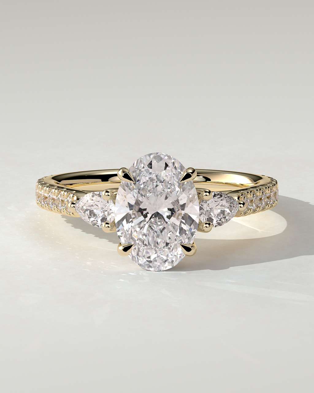 Arabella Trilogy Oval Ring