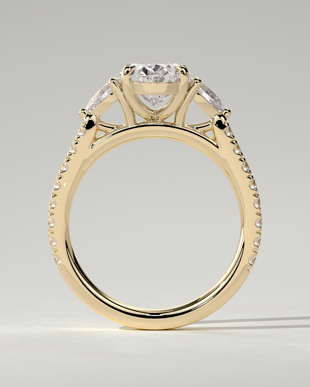 Arabella Trilogy Oval Ring