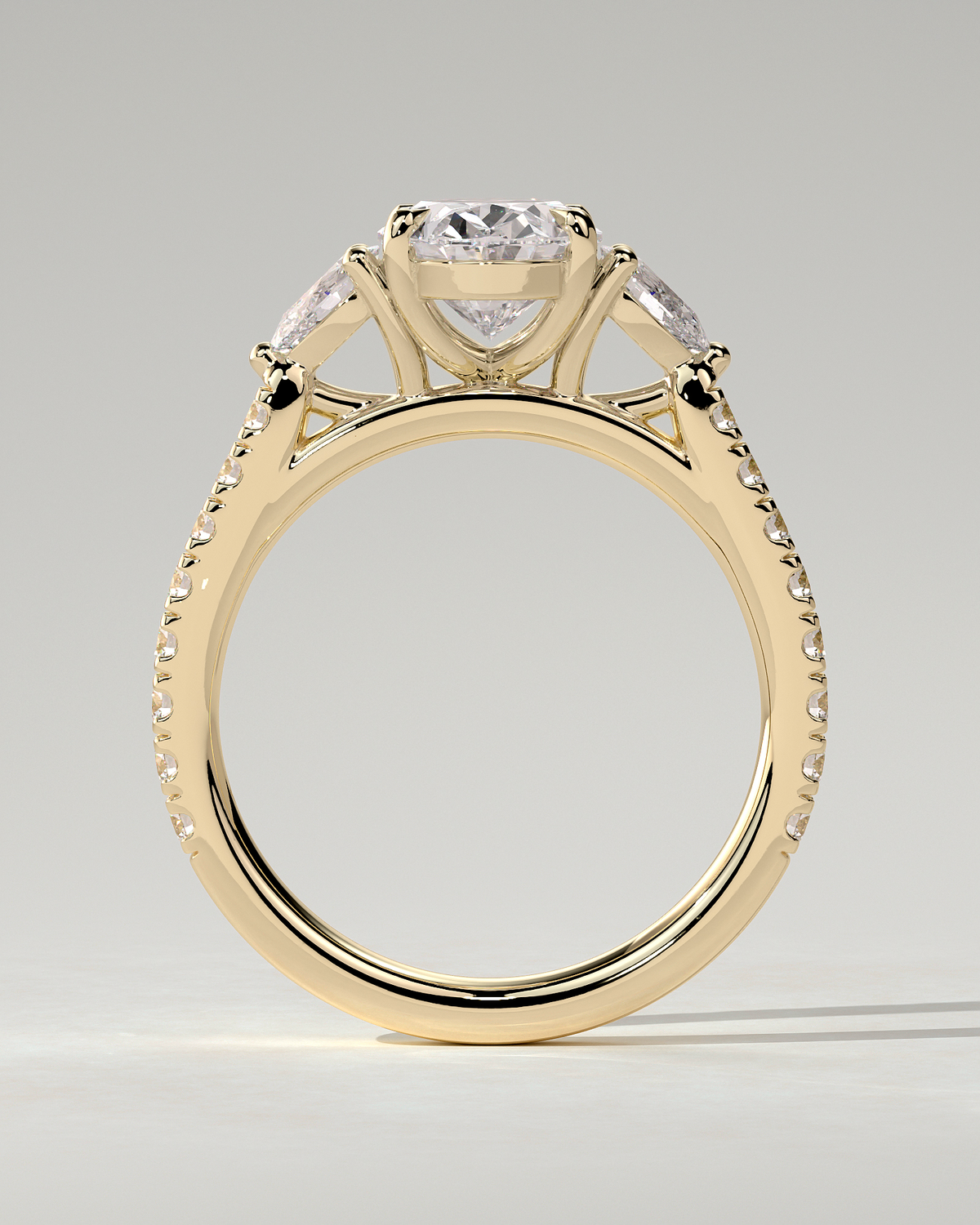 Arabella Trilogy Oval Ring