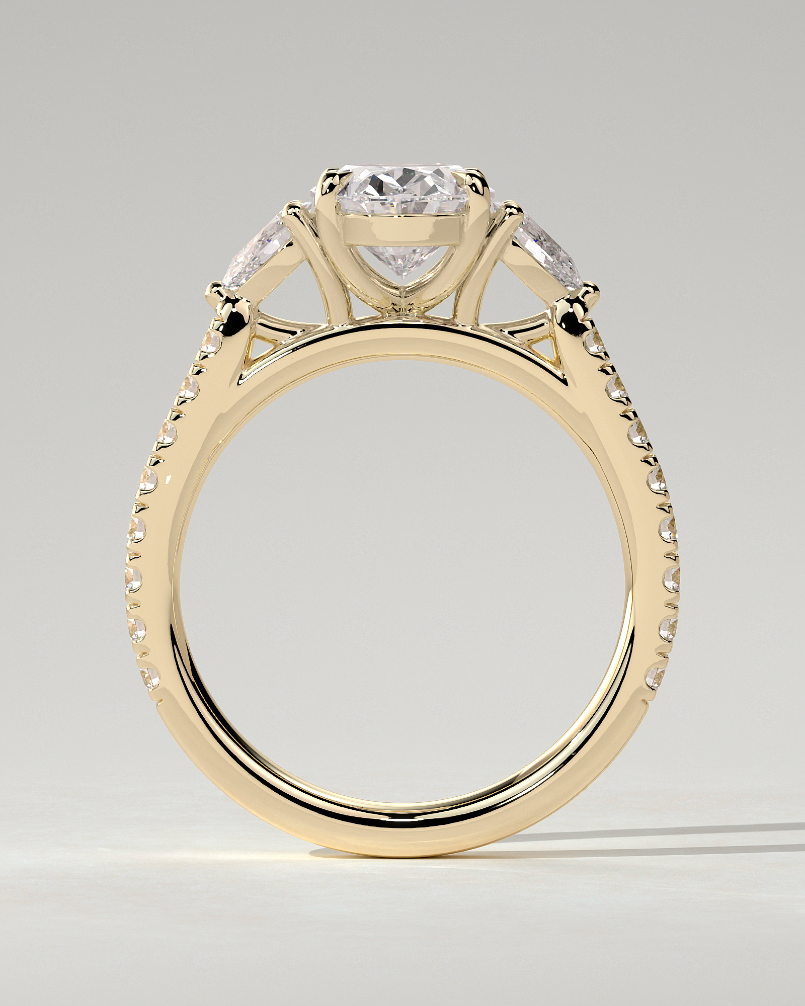 Arabella Trilogy Oval Ring