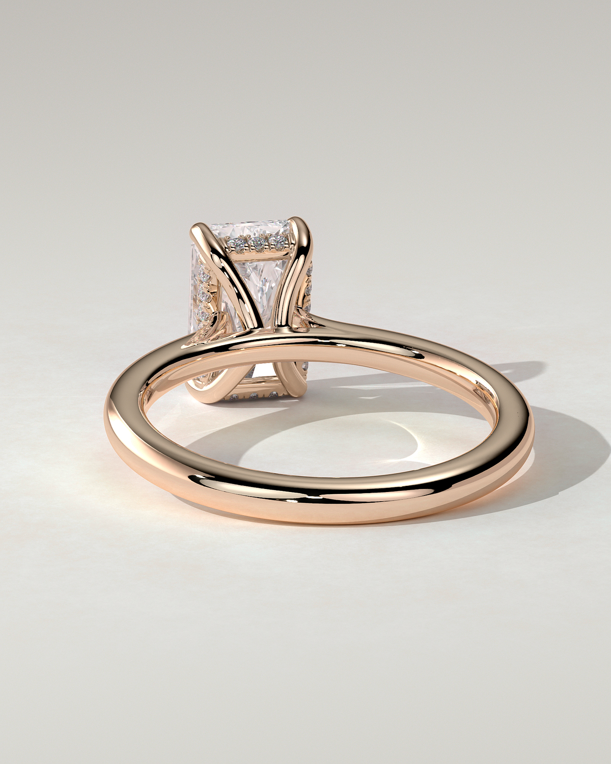 Ari Solitaire Radiant Ring