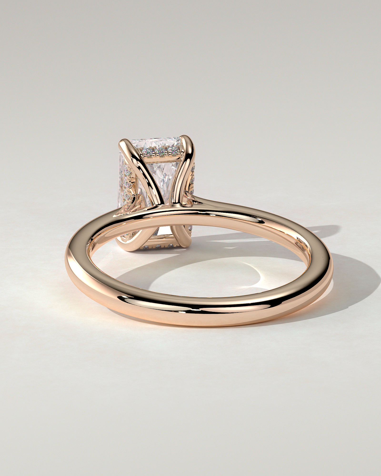 Ari Solitaire Radiant Ring