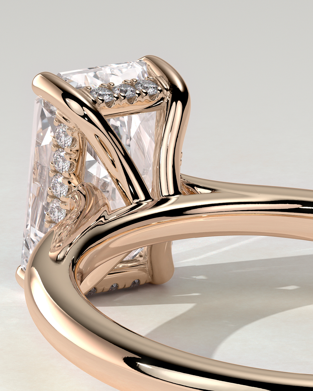 Ari Solitaire Radiant Ring