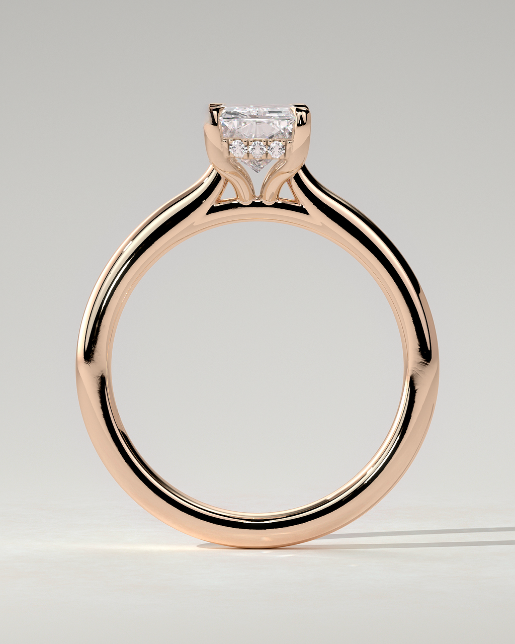 Ari Solitaire Radiant Ring