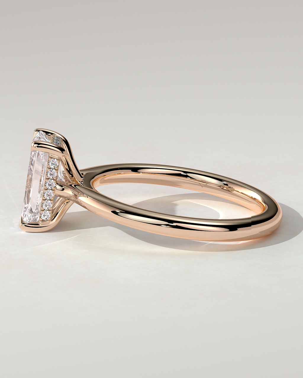 Ari Solitaire Radiant Ring
