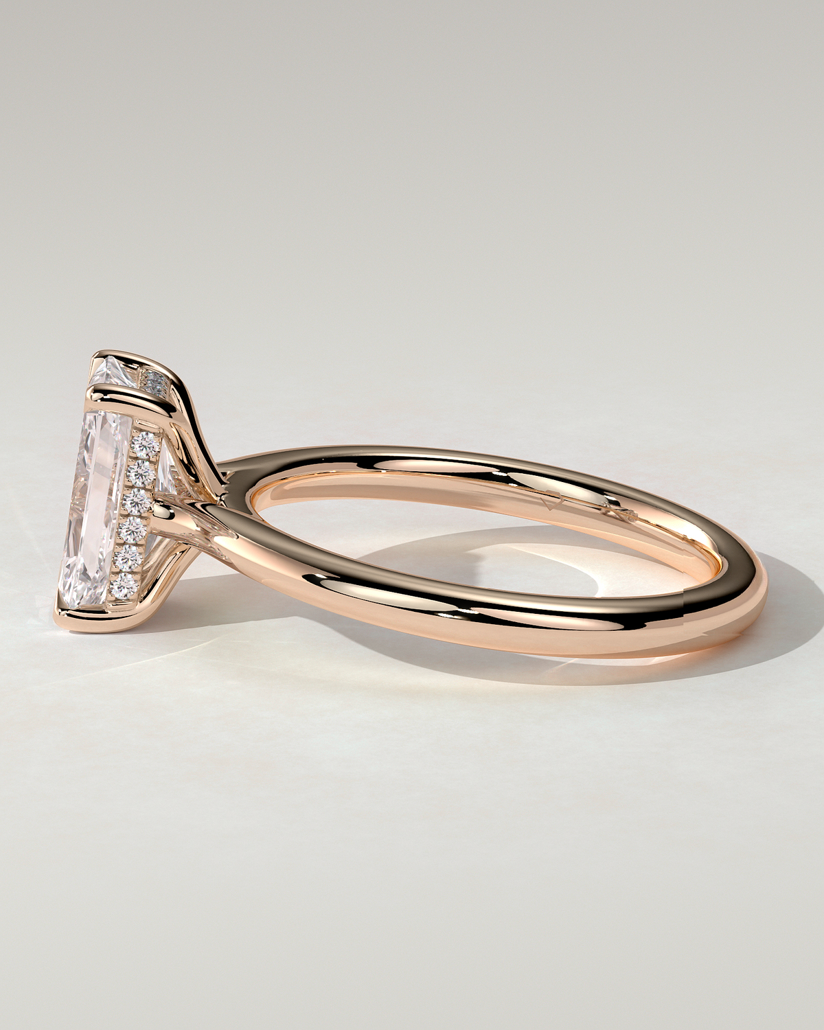 Ari Solitaire Radiant Ring