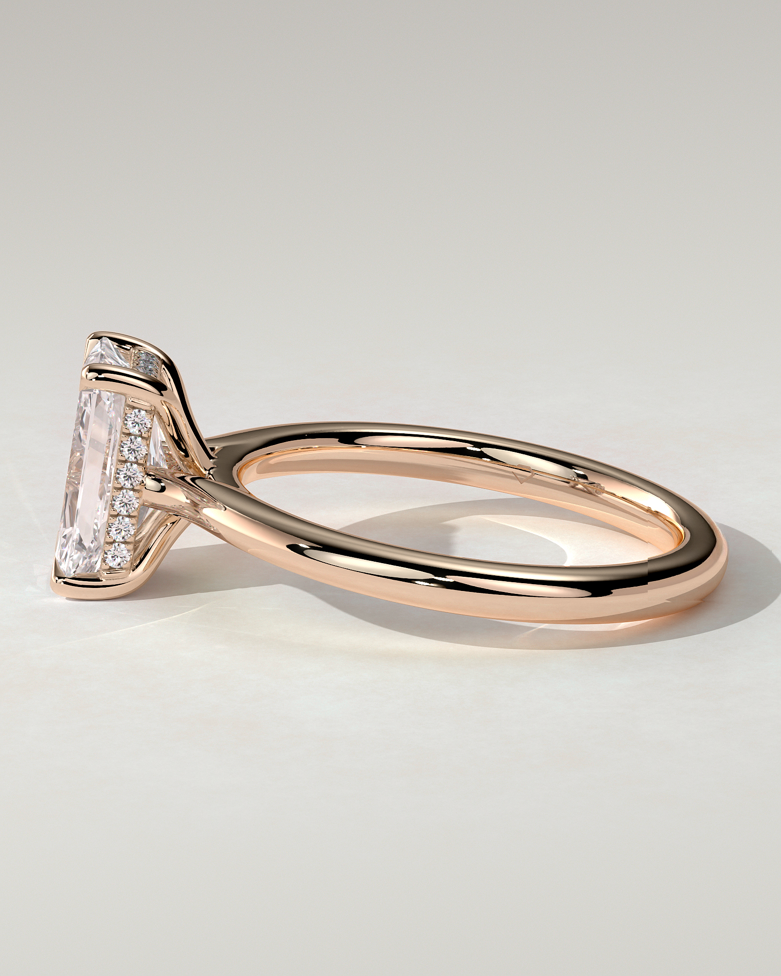 Ari Solitaire Radiant Ring