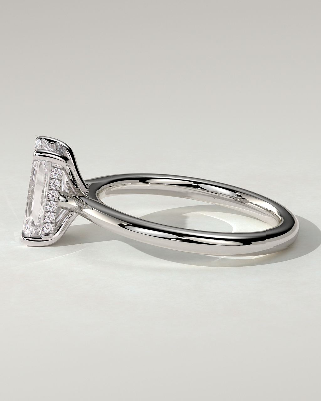 Ari Solitaire Radiant Ring