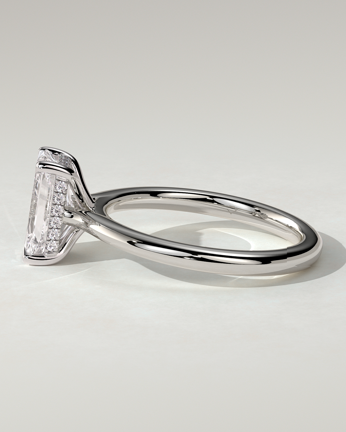 Ari Solitaire Radiant Ring