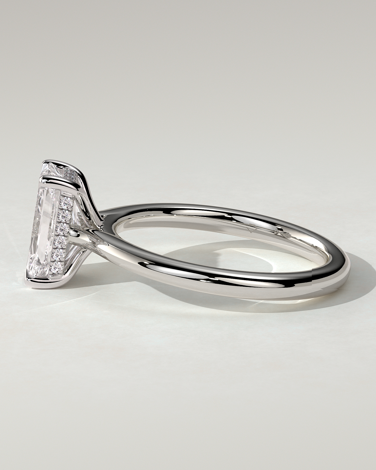 Ari Solitaire Radiant Ring