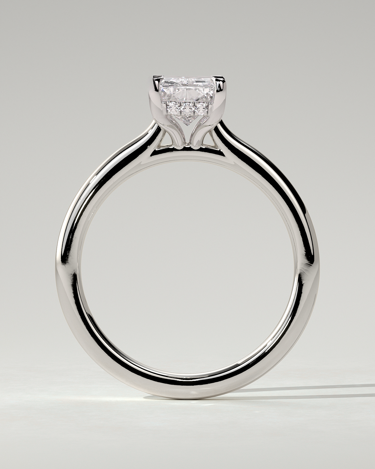 Ari Solitaire Radiant Ring