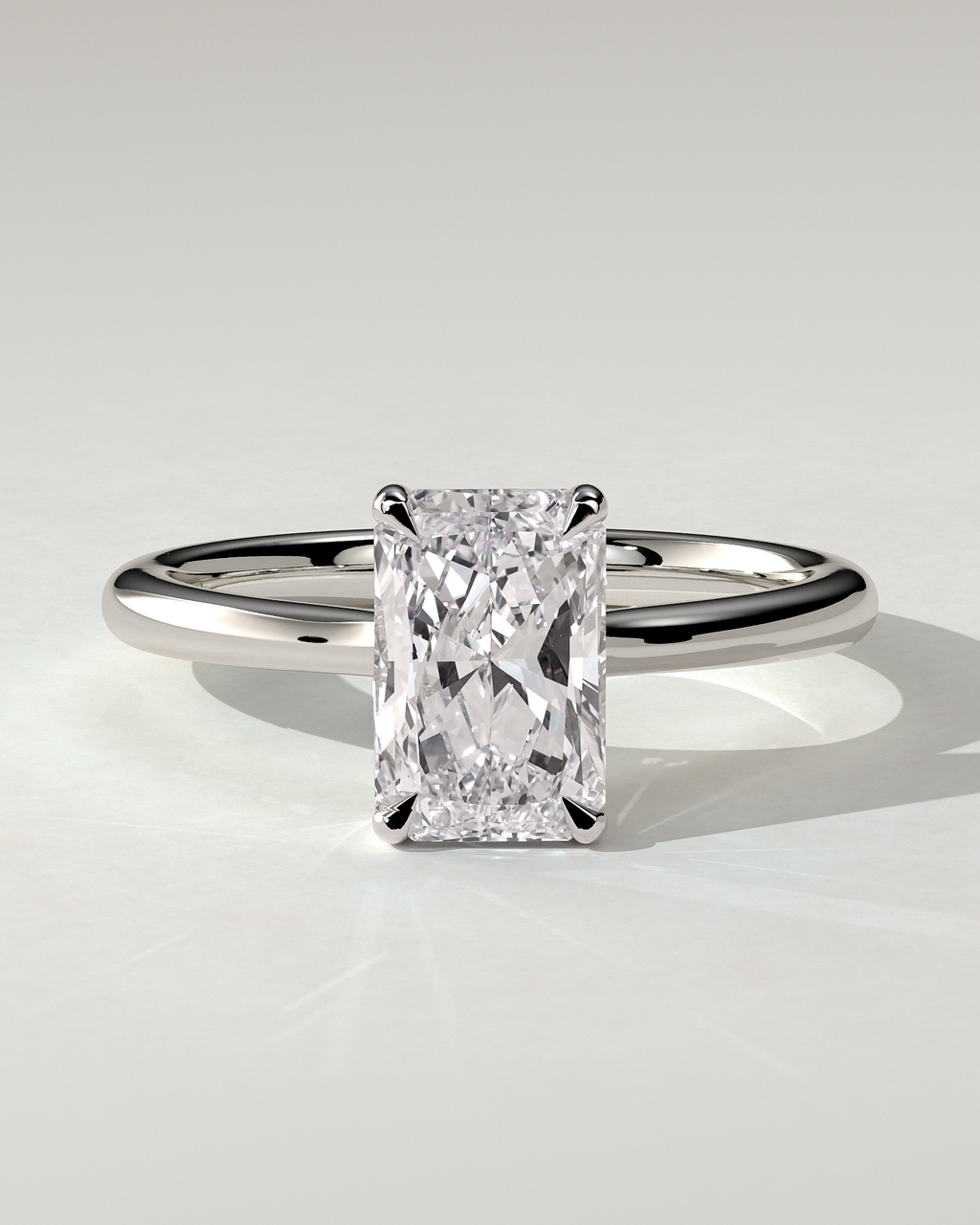 Ari Solitaire Radiant Ring